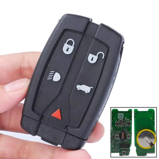 2006-2012 Land Rover LR2 / 5-Button Smart Key / NT1-TX9 (AFTERMARKET)